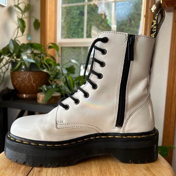 Jadon Boot Smooth Leather Platforms - Picture 4 of 11